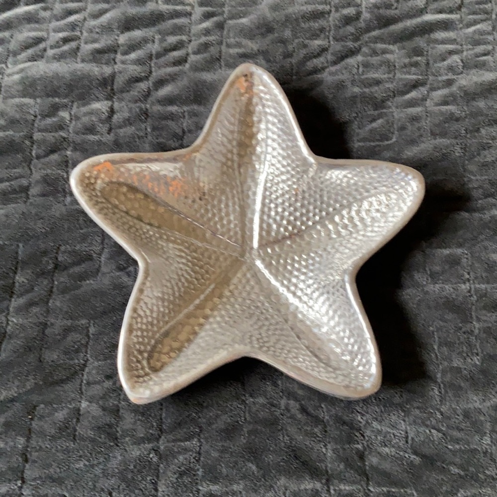 Metal Starfish Bowl
